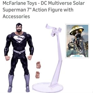 McFarlane Toys Superman Action Figure 7" SOLAR SUPERMAN